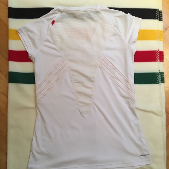 Adidas Clima365 White Running Top - Picture 5 of 5